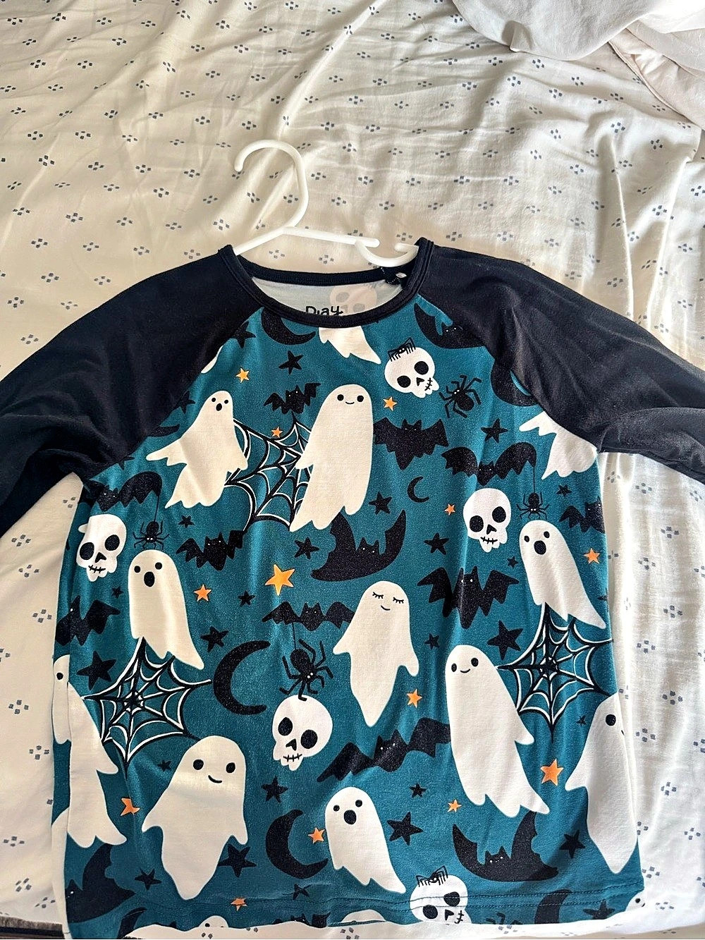 Little Sleepies Glow-in-the-Dark Ghost Print Long Sleeve